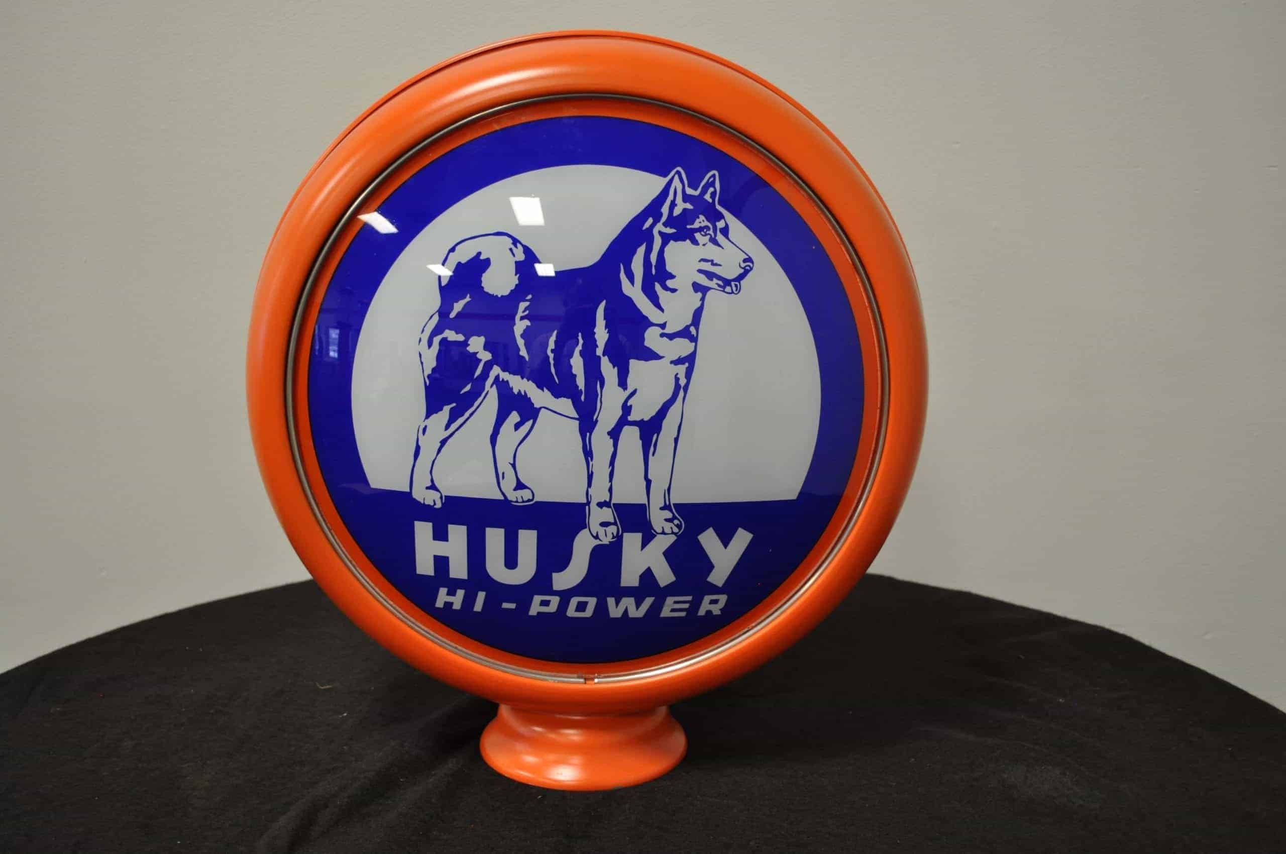 1940's Husky Hi Power Gas Globe
