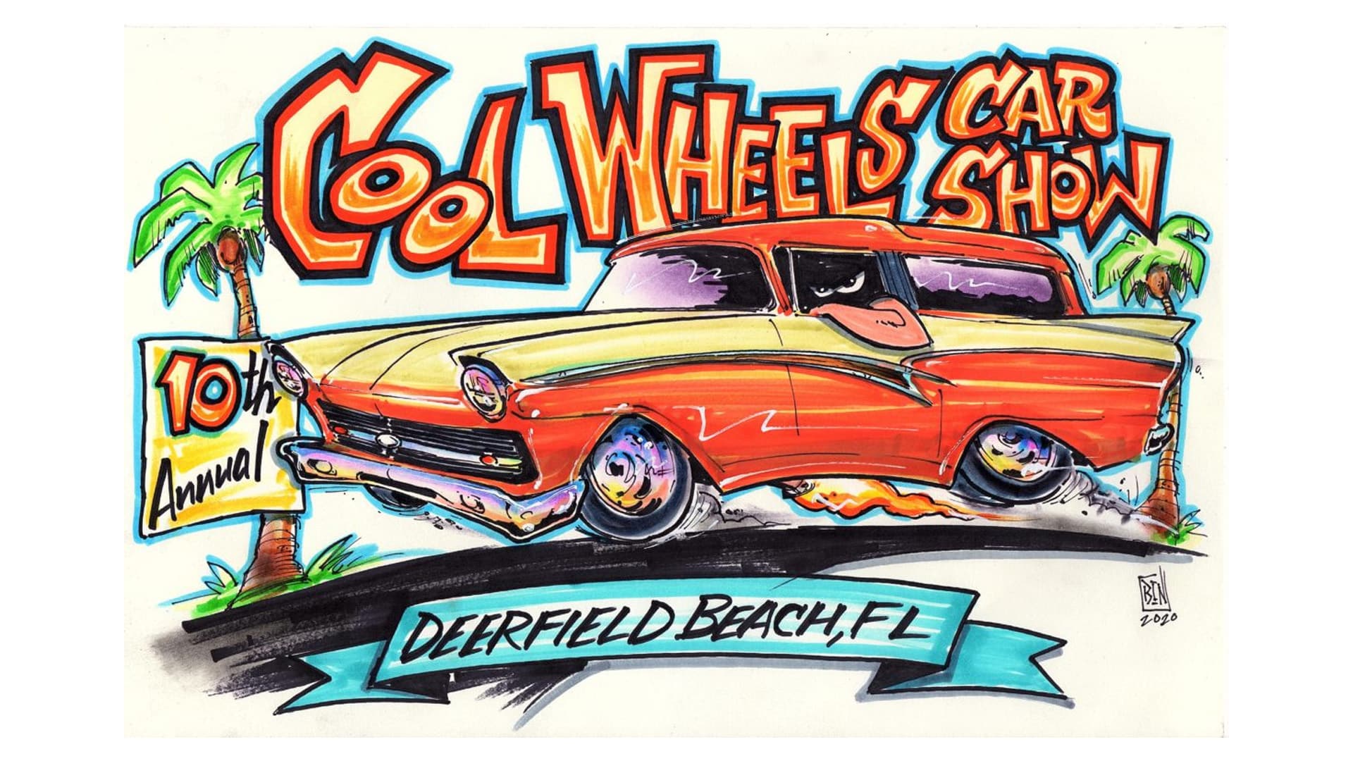 10Th Annual Cool Wheels Car Show