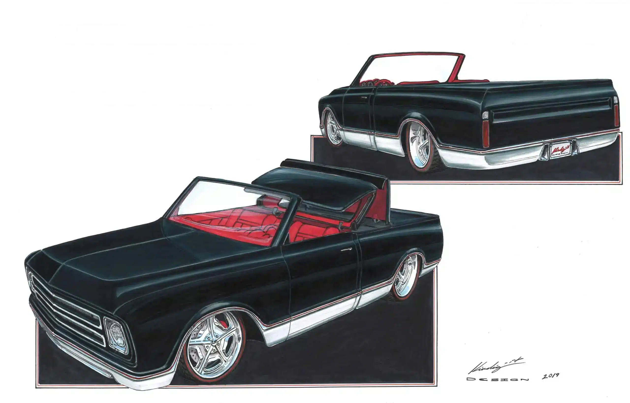 1967 CHEVROLET C10 DESIGNED & BUILT BY KINDIG-IT DESIGN