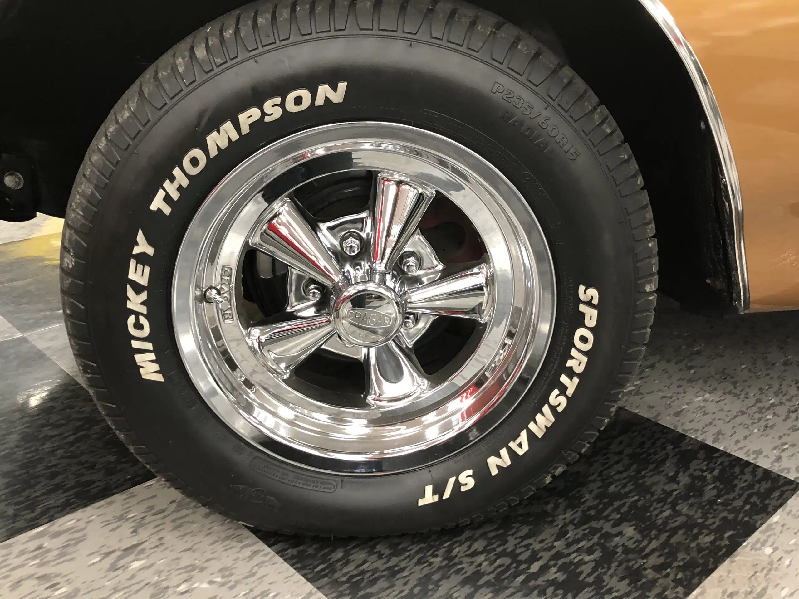 Ah yes.  Cragar wheels.  They were and still are as big a part of the muscle car scene as big horsepower.