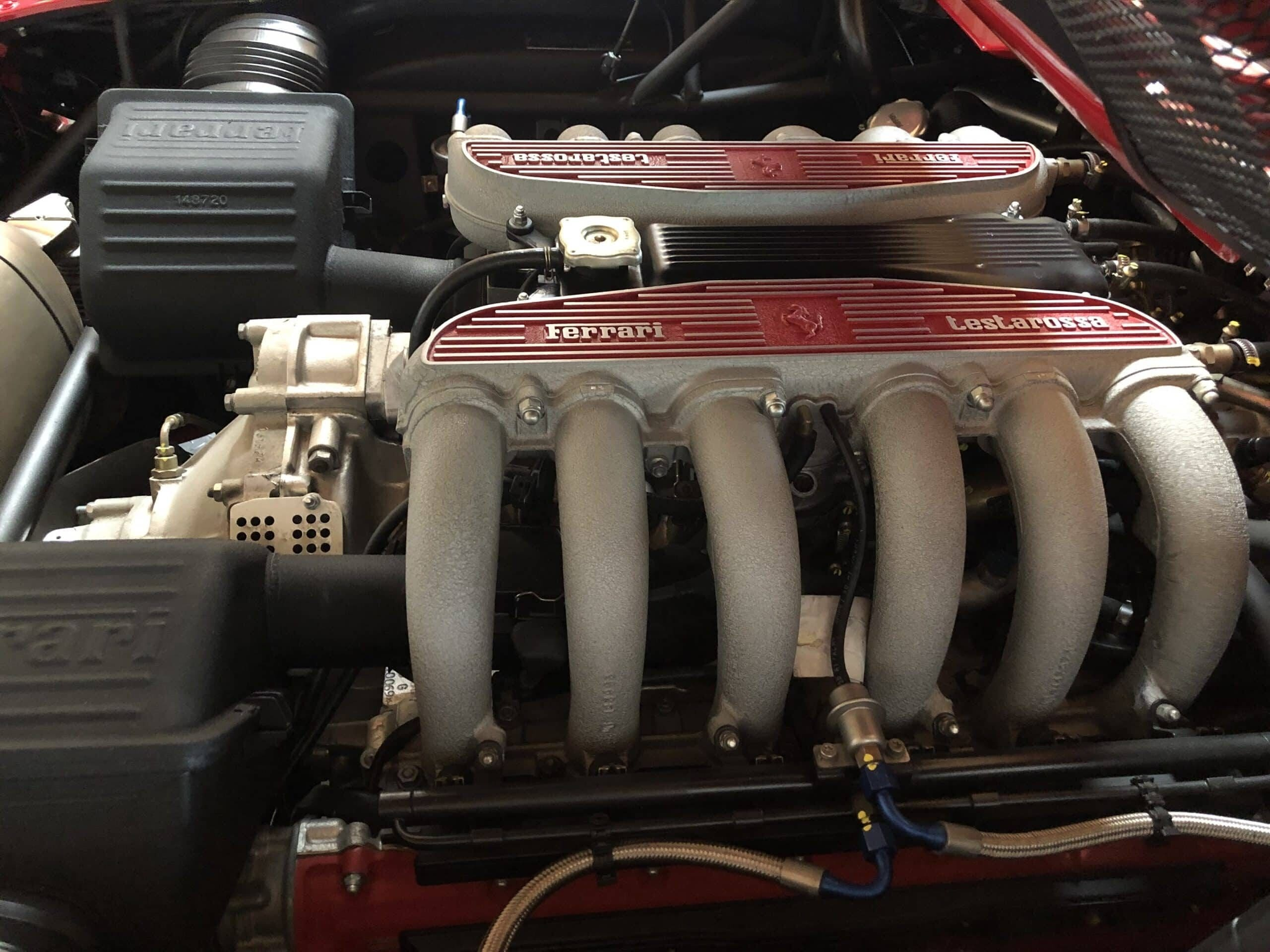 The Internal Combustion Engine has become an artform.  V8s are only one category.  Here’s a Ferrari V12 “Testarossa”