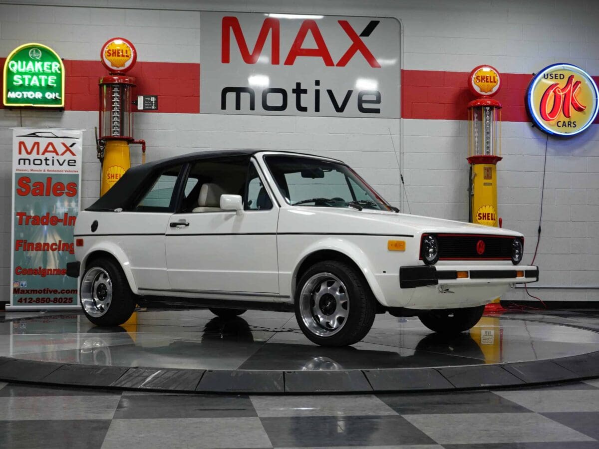 1986 Volkswagen Cabriolet Convertible - u0863