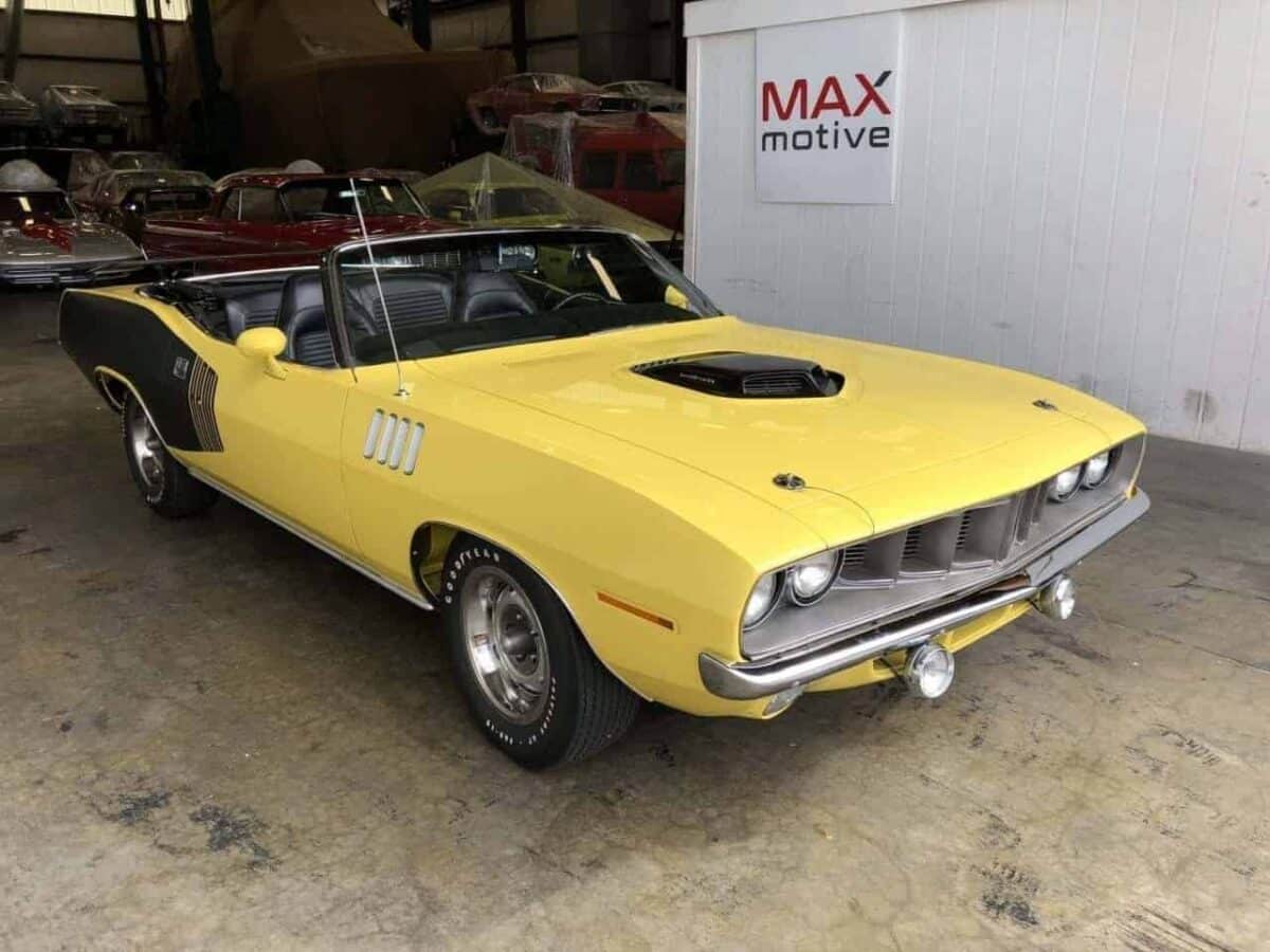 1973 Plymouth Barracuda Convertible - U0349