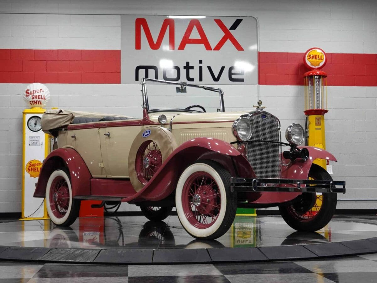 1930 Ford Model A 4 Door Phaeton - V0641