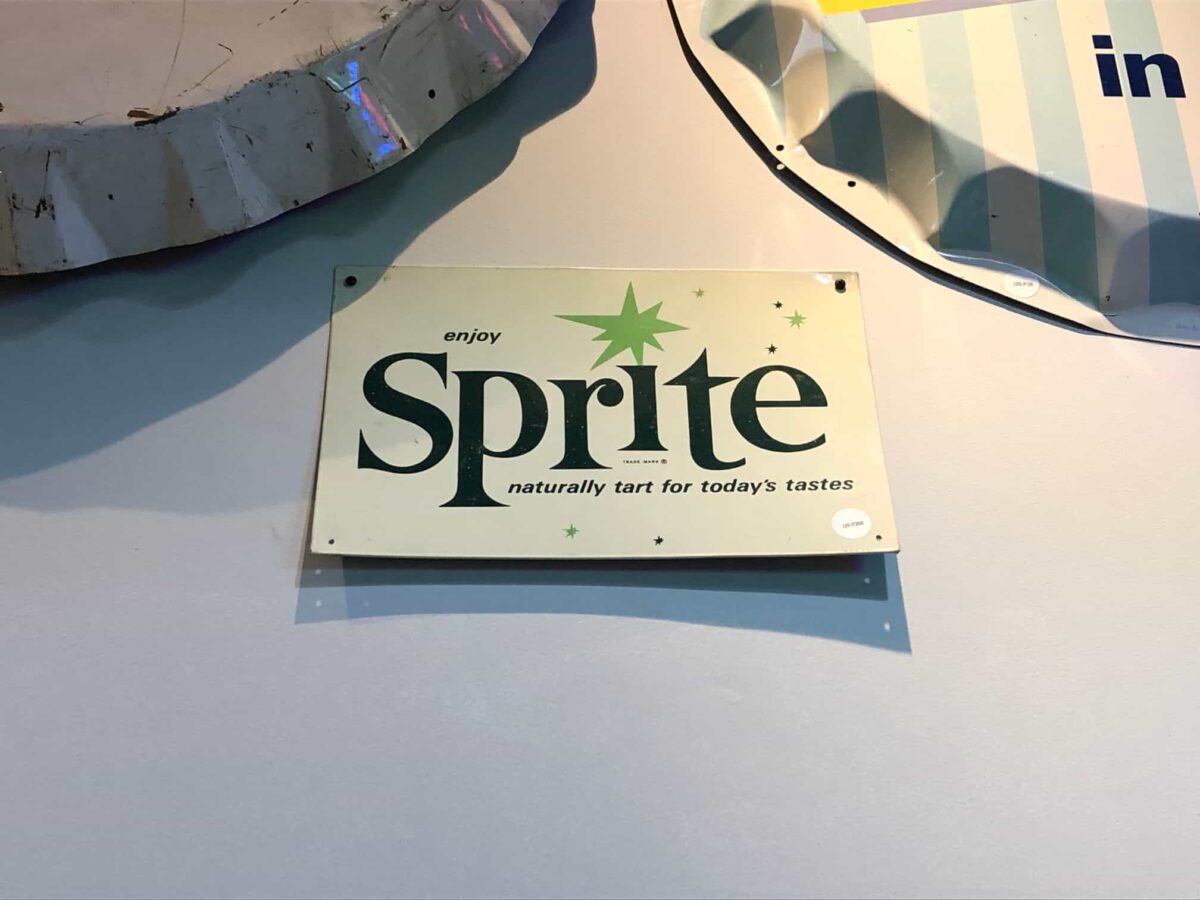 Sprite Tin Sign