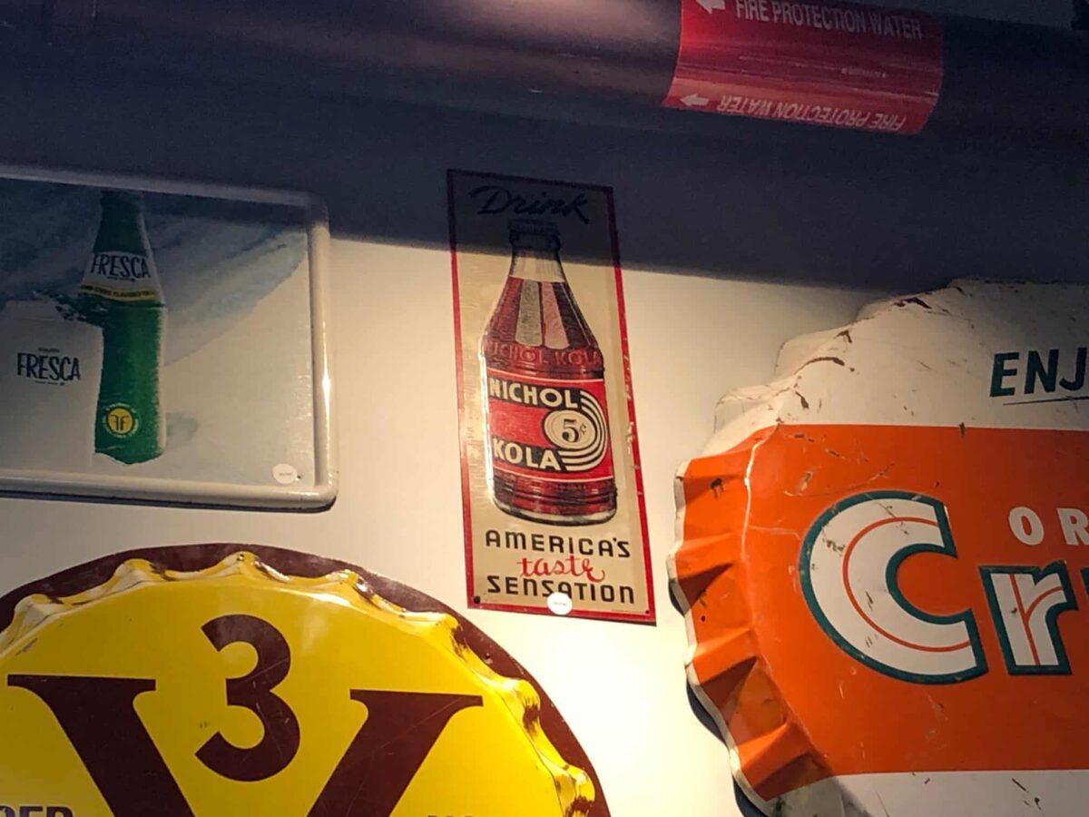 Nichol Kola Tin Sign