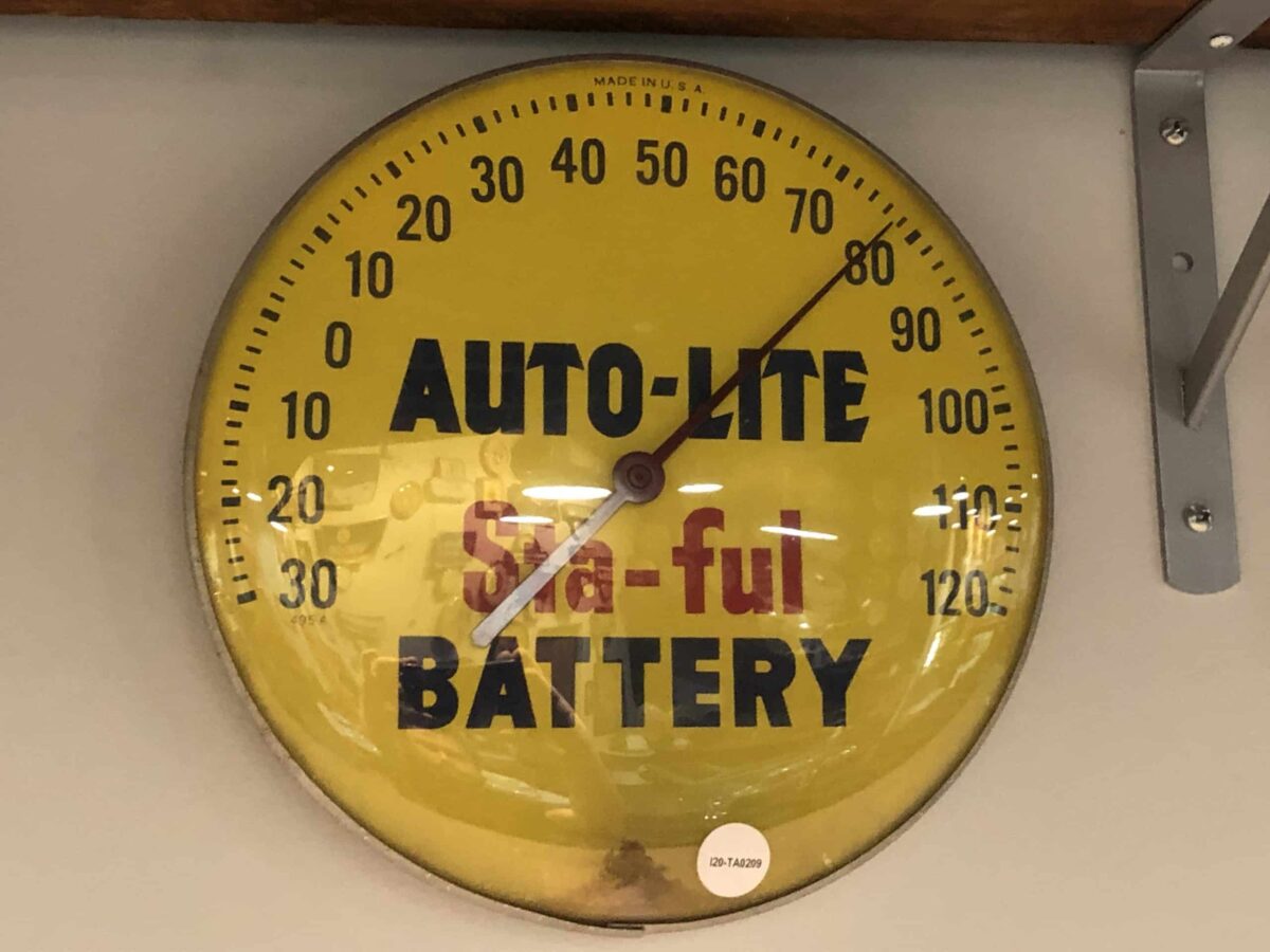 Auto-lite Thermometer