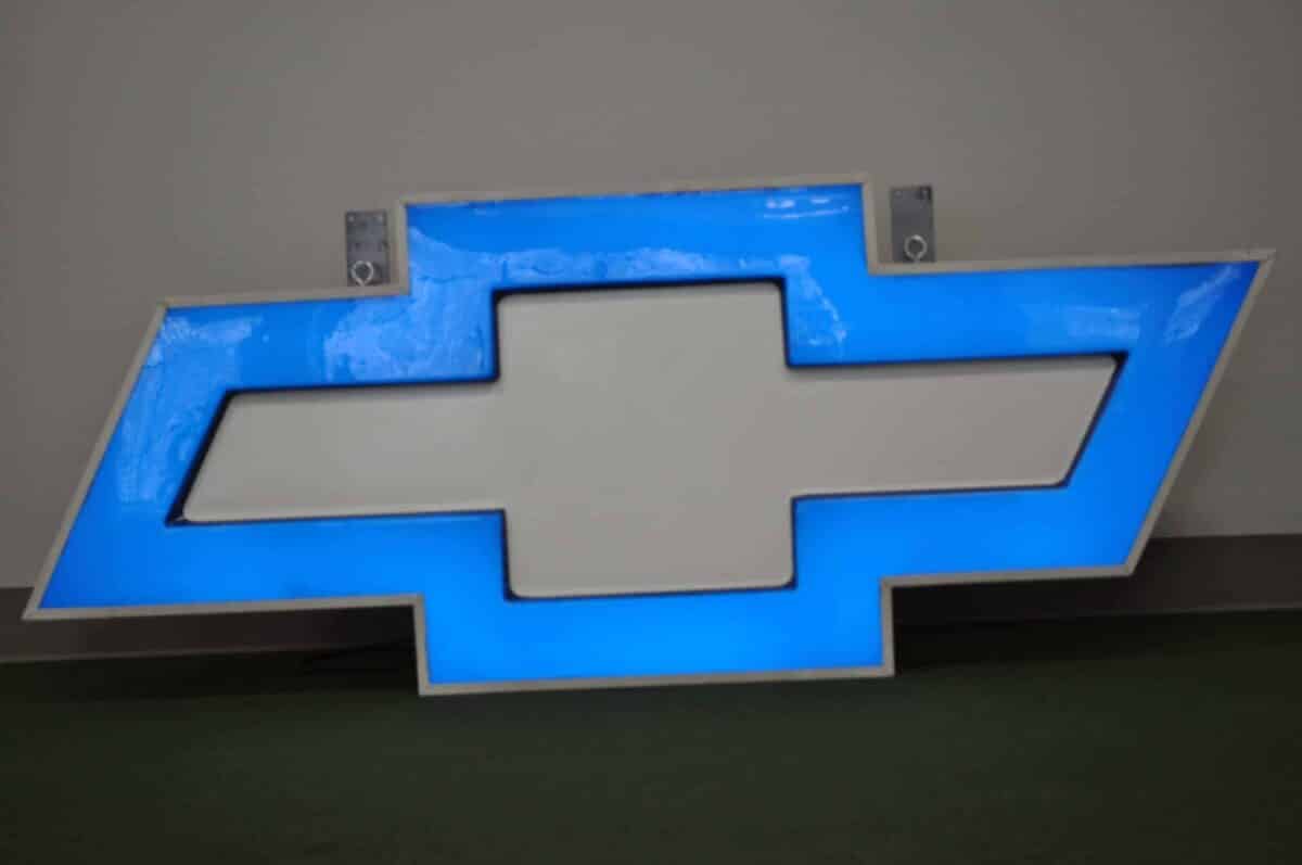 Chevy Bowtie Plastic