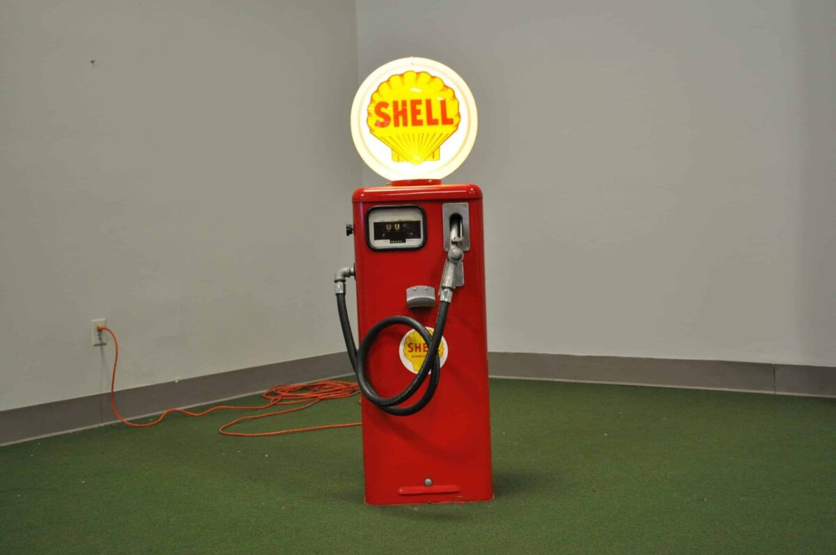 Shell Tokheim Gasboy With Globe